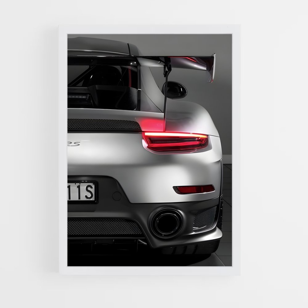 Poster Éclatant GT2 RS Extrême – affiche Porsche (vue 3)
